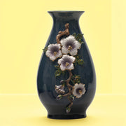 Blue Bloom Vase Flower Vase | Ceramic Vase | Home Decor | Blue Vase